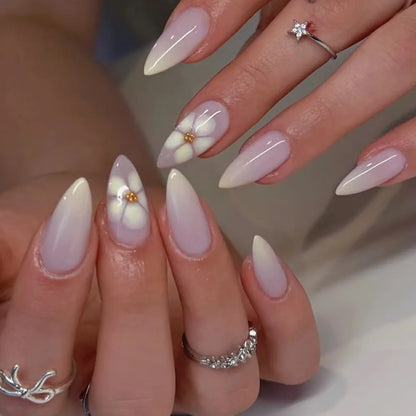 Almond False Nails