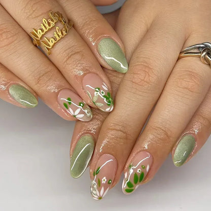 Almond False Nails