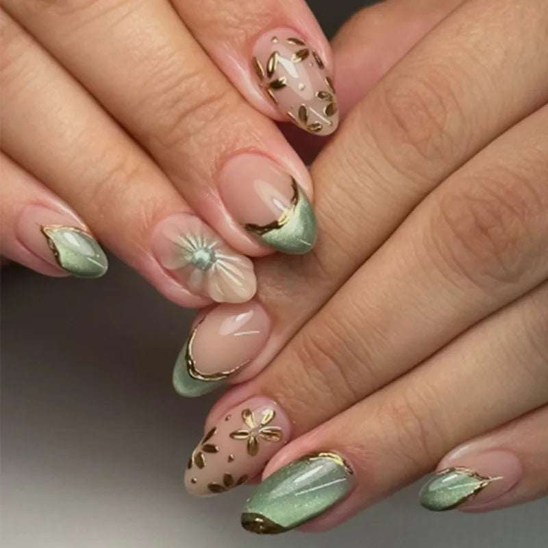 Almond False Nails
