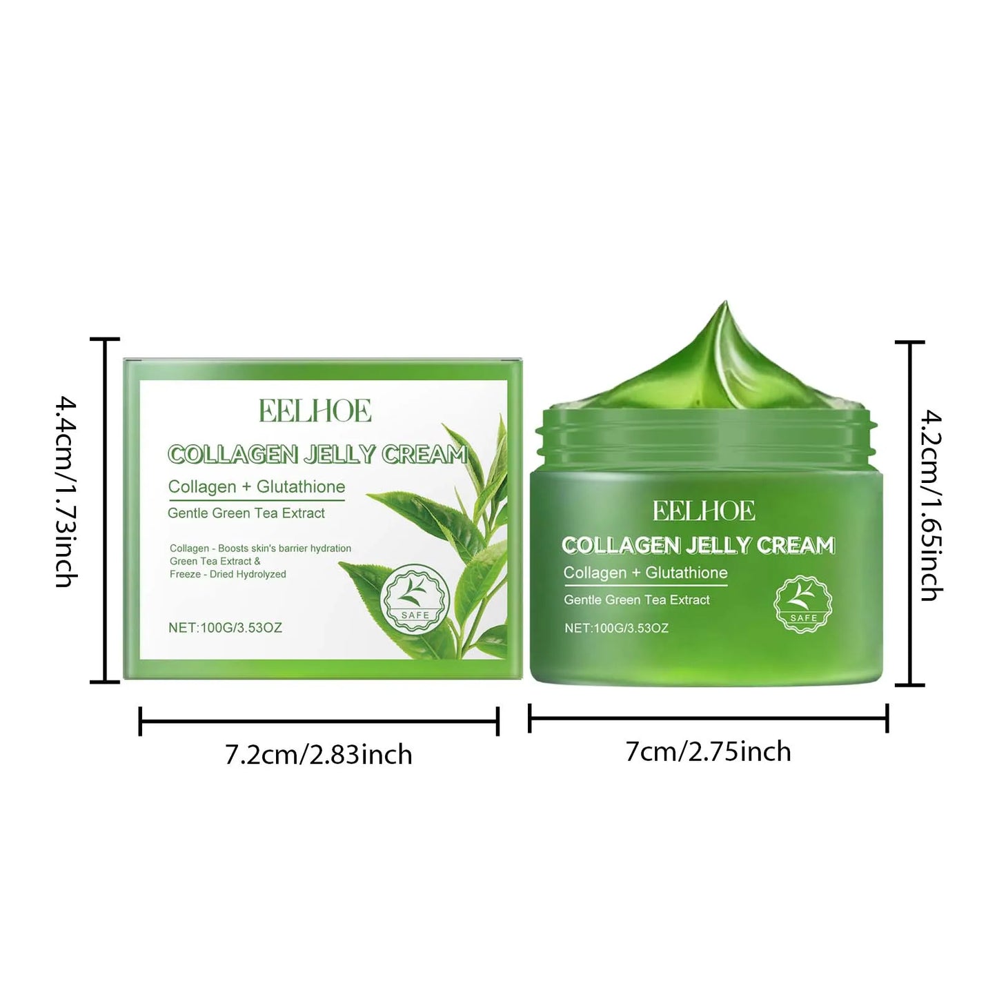 Green Tea Jelly Cream