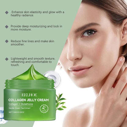 Green Tea Jelly Cream